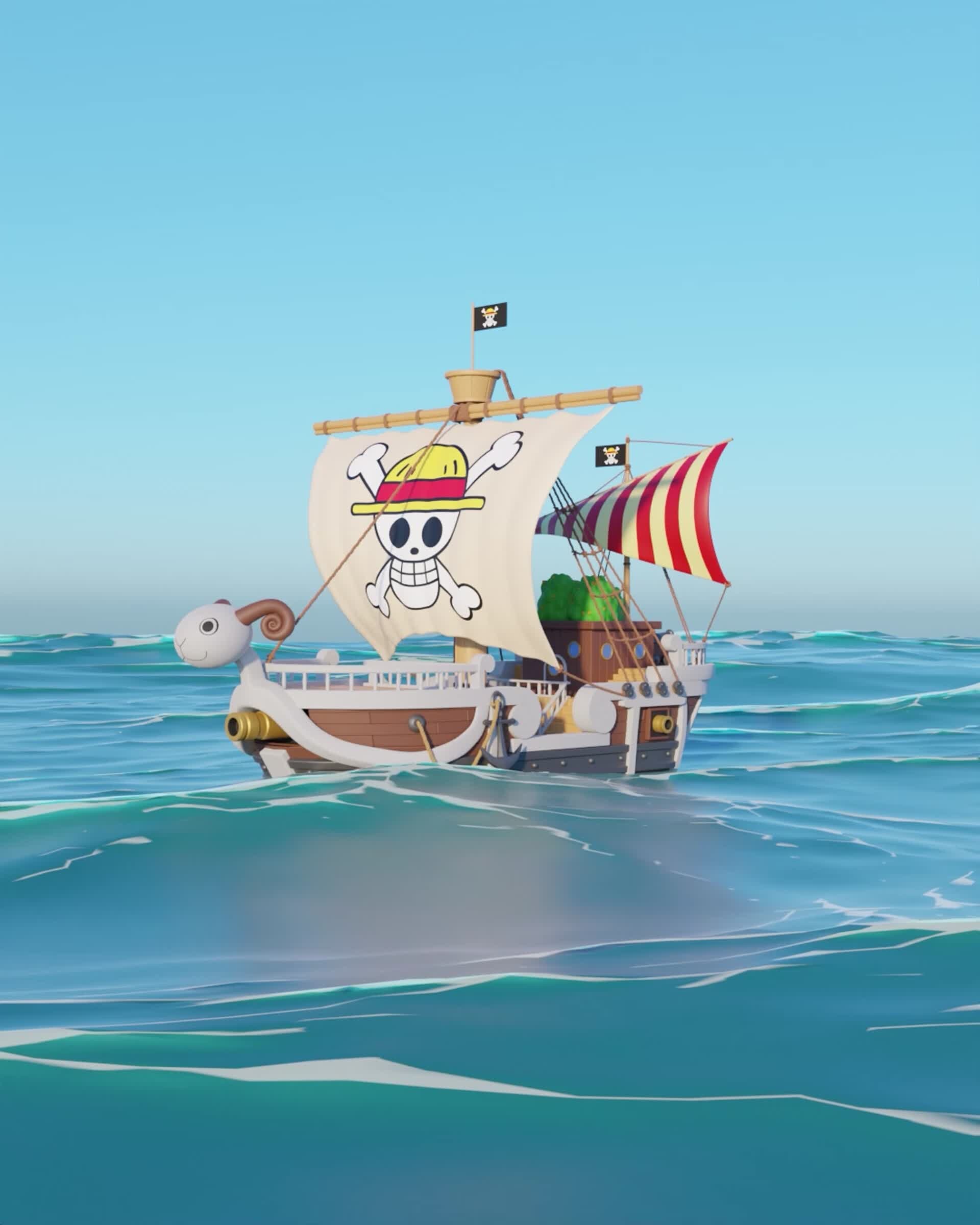 ArtStation - Going Merry Ship One Piece