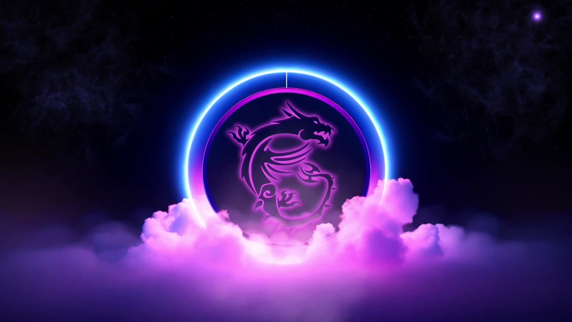 Favorisxp - MSI Gaming Dragon Neon Live Wallpaper