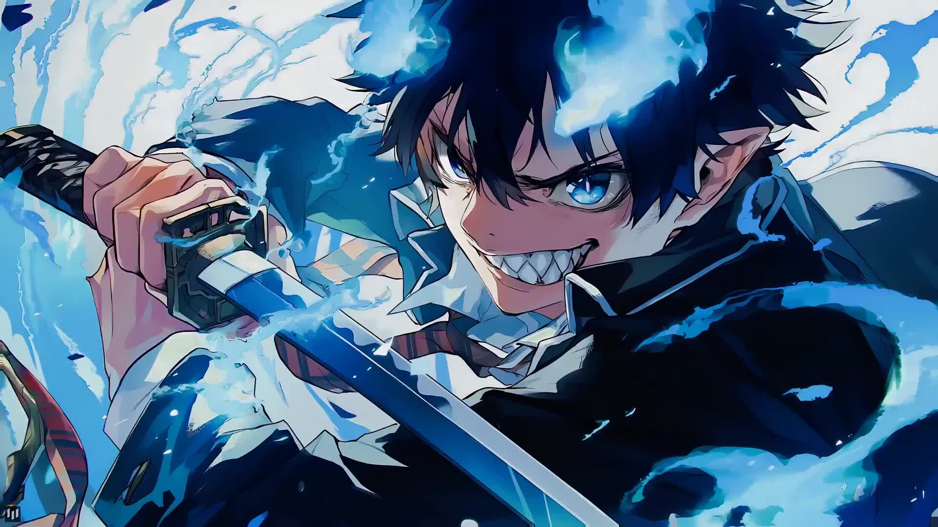 Blue Exorcist <b>Rin</b> <b>Okumura</b> Live Wallpaper (Video), DesktopHut.