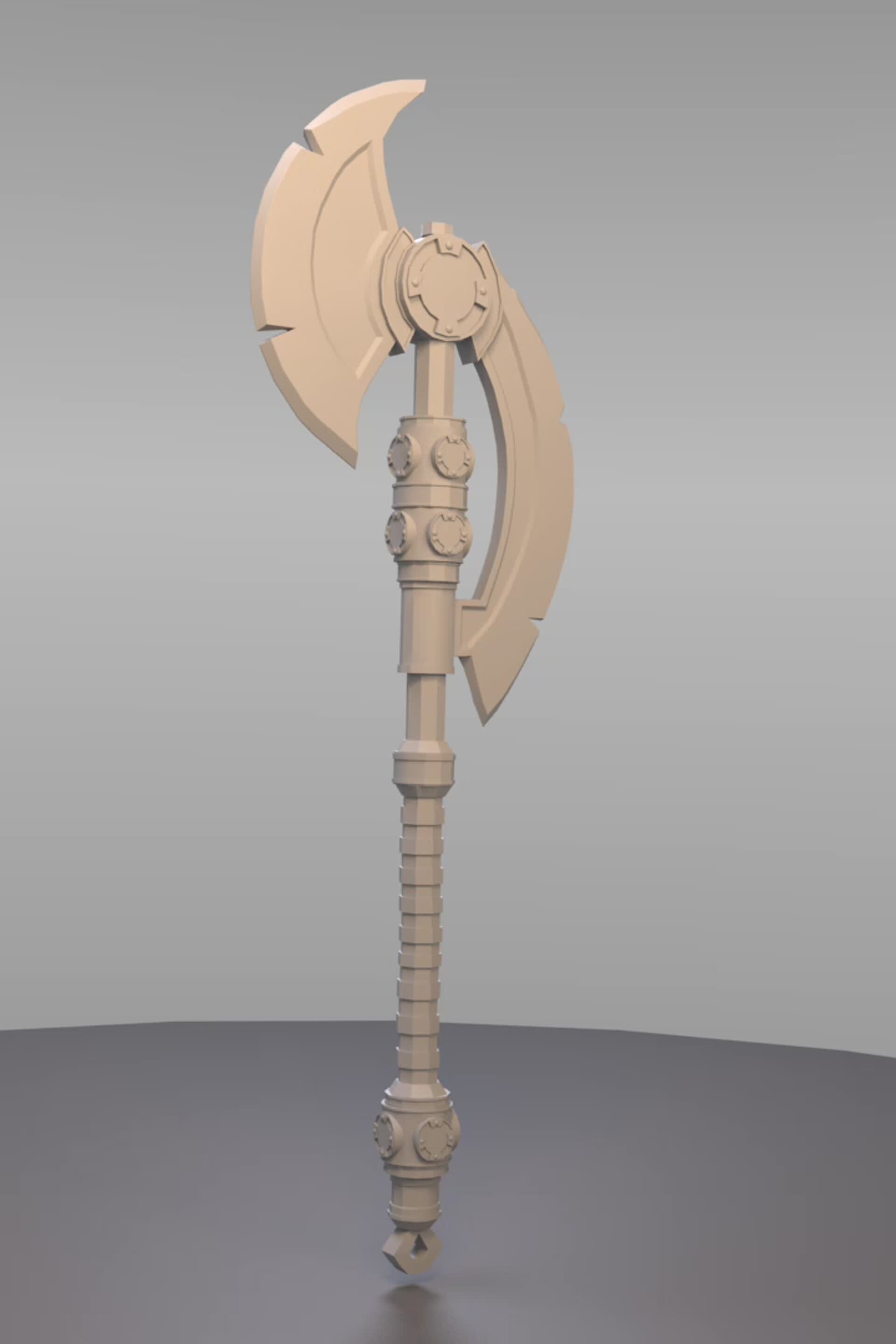 ArtStation - Battle Axe