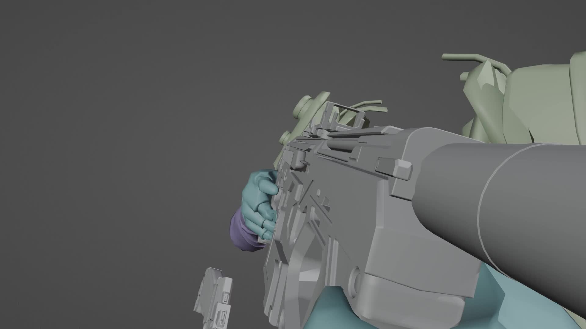 ArtStation - Sci-Fi SMG FPS Animation (WIP)