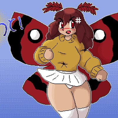 Mothra Monster Girl