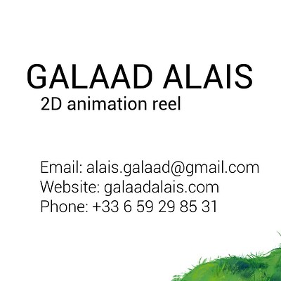 2d animation reel