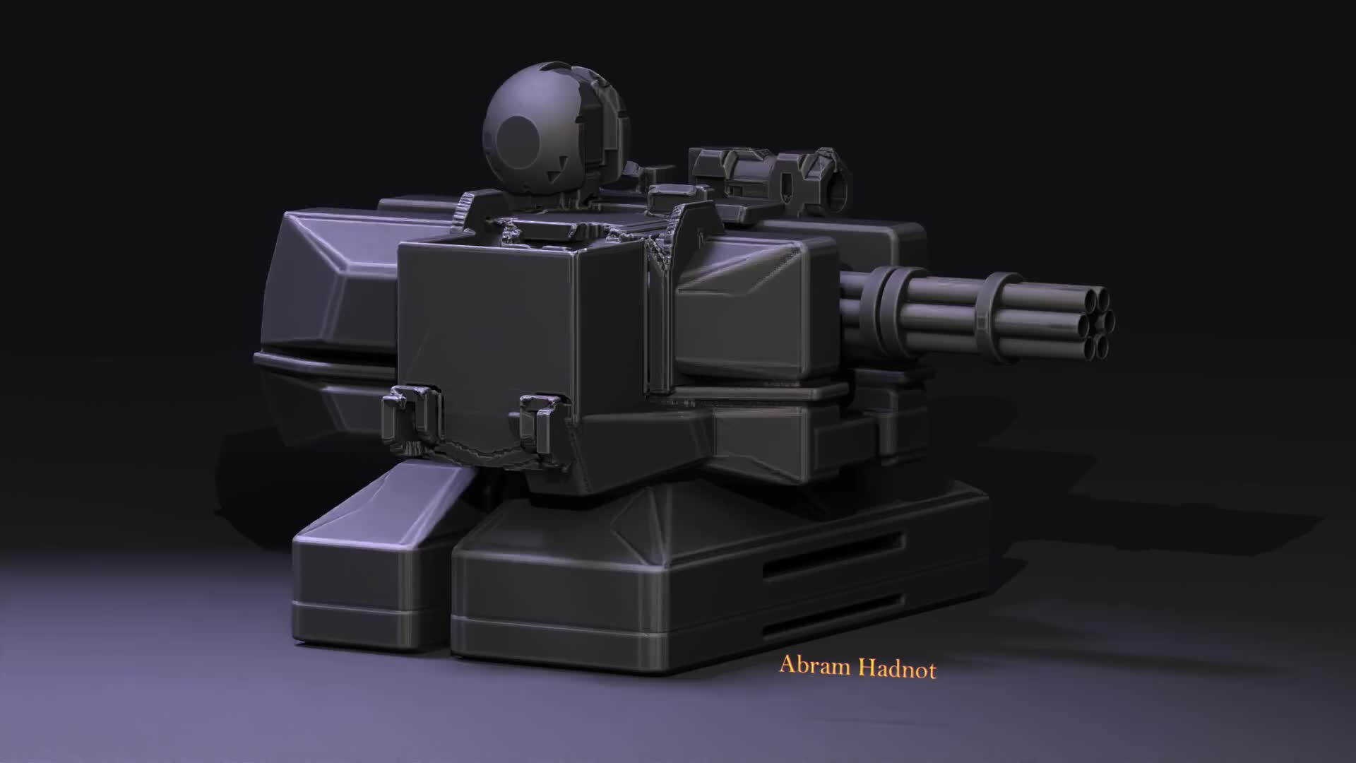 ArtStation - Turret 10 Sketch