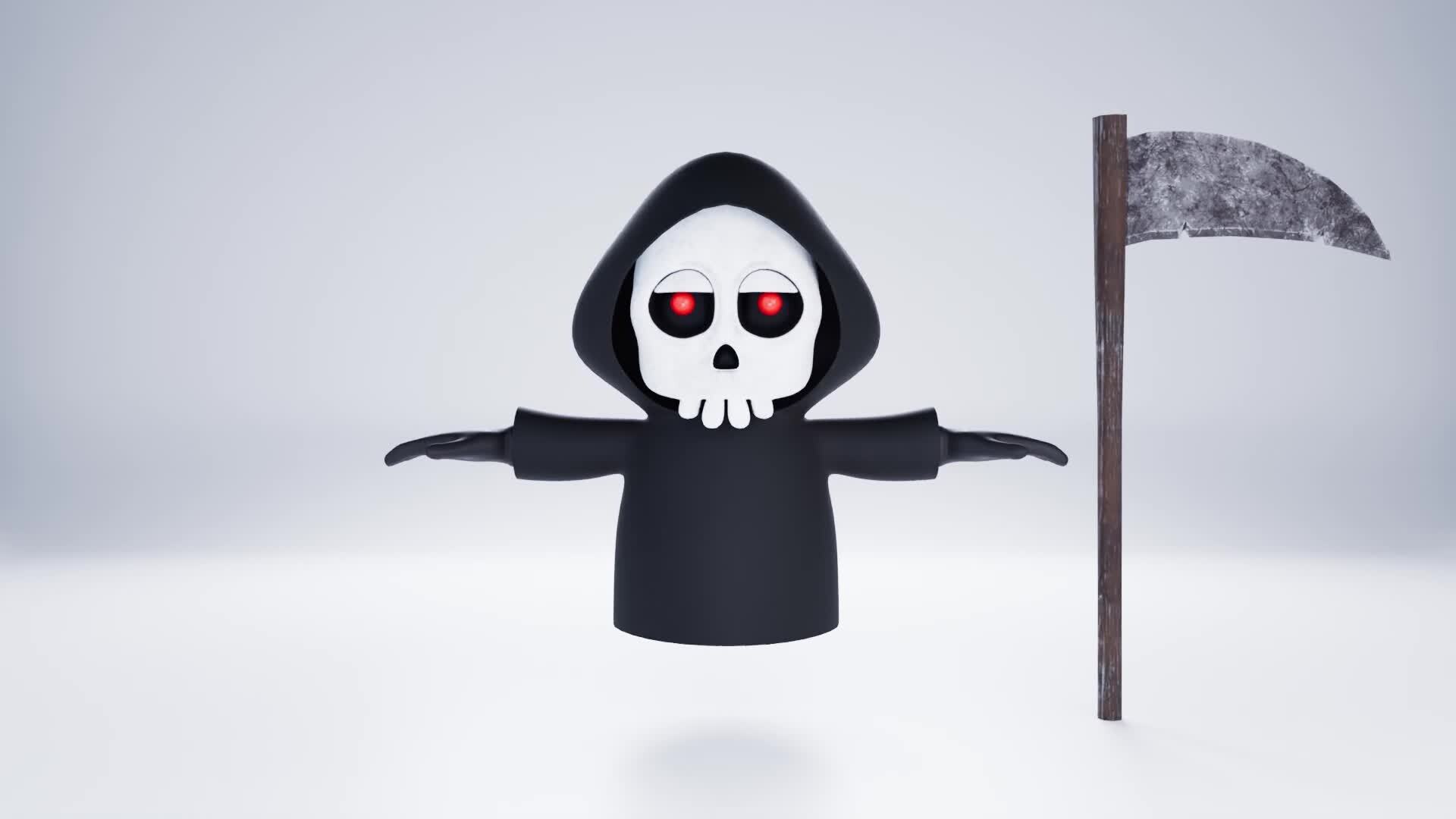 ArtStation - Grim Reaper 3D Model