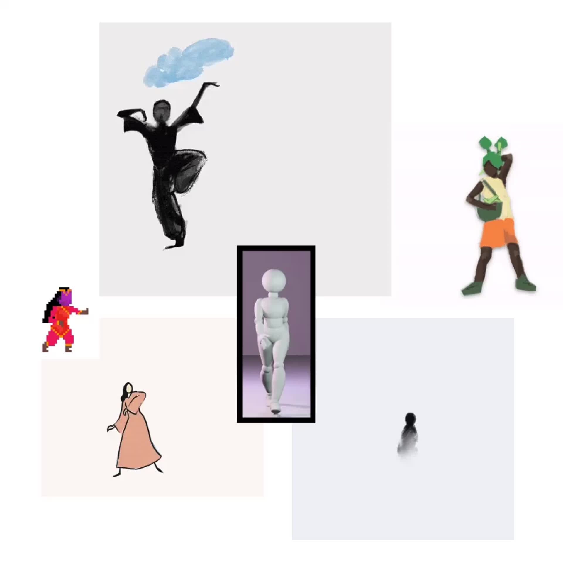 ArtStation - Animation collage
