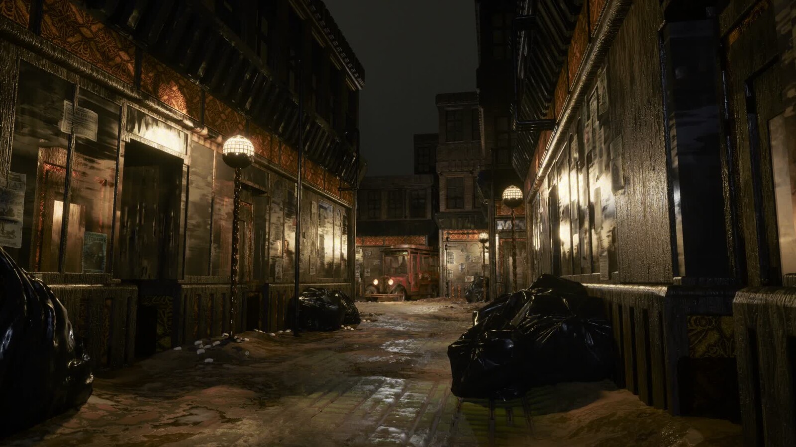 Alleyway Houdini/Unreal