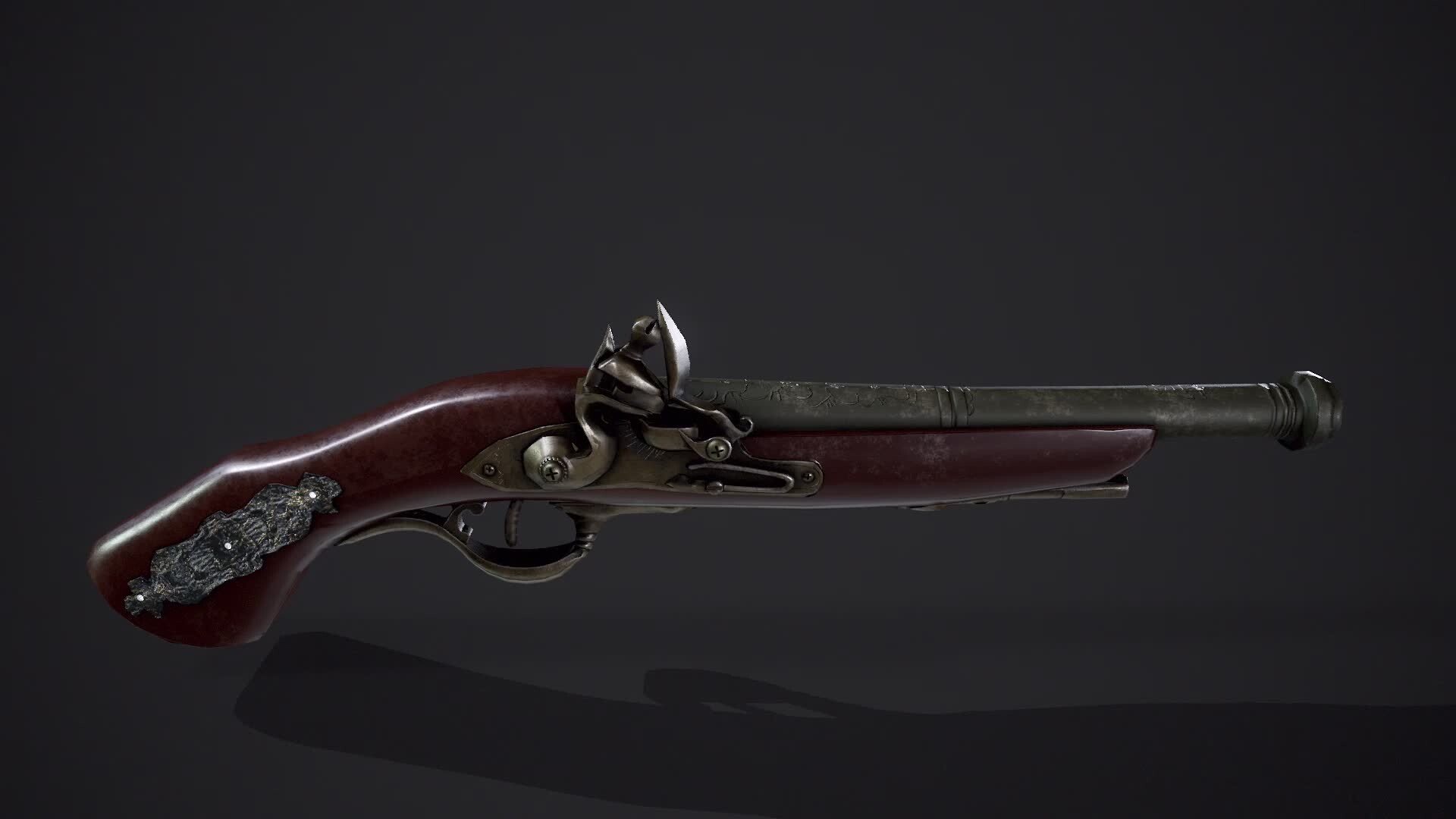 ArtStation - Flintlock Pistol