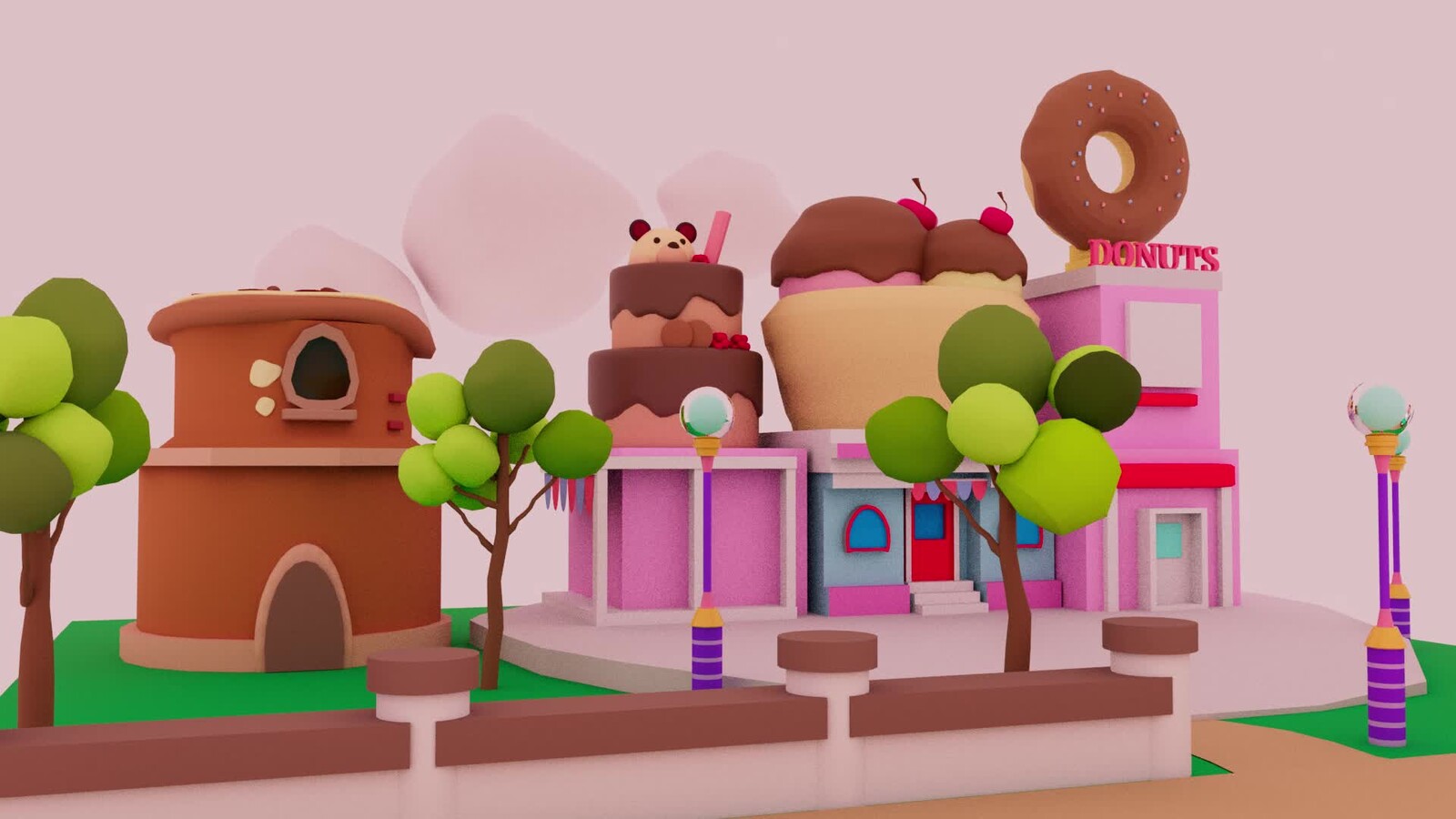 3d Icecream kart