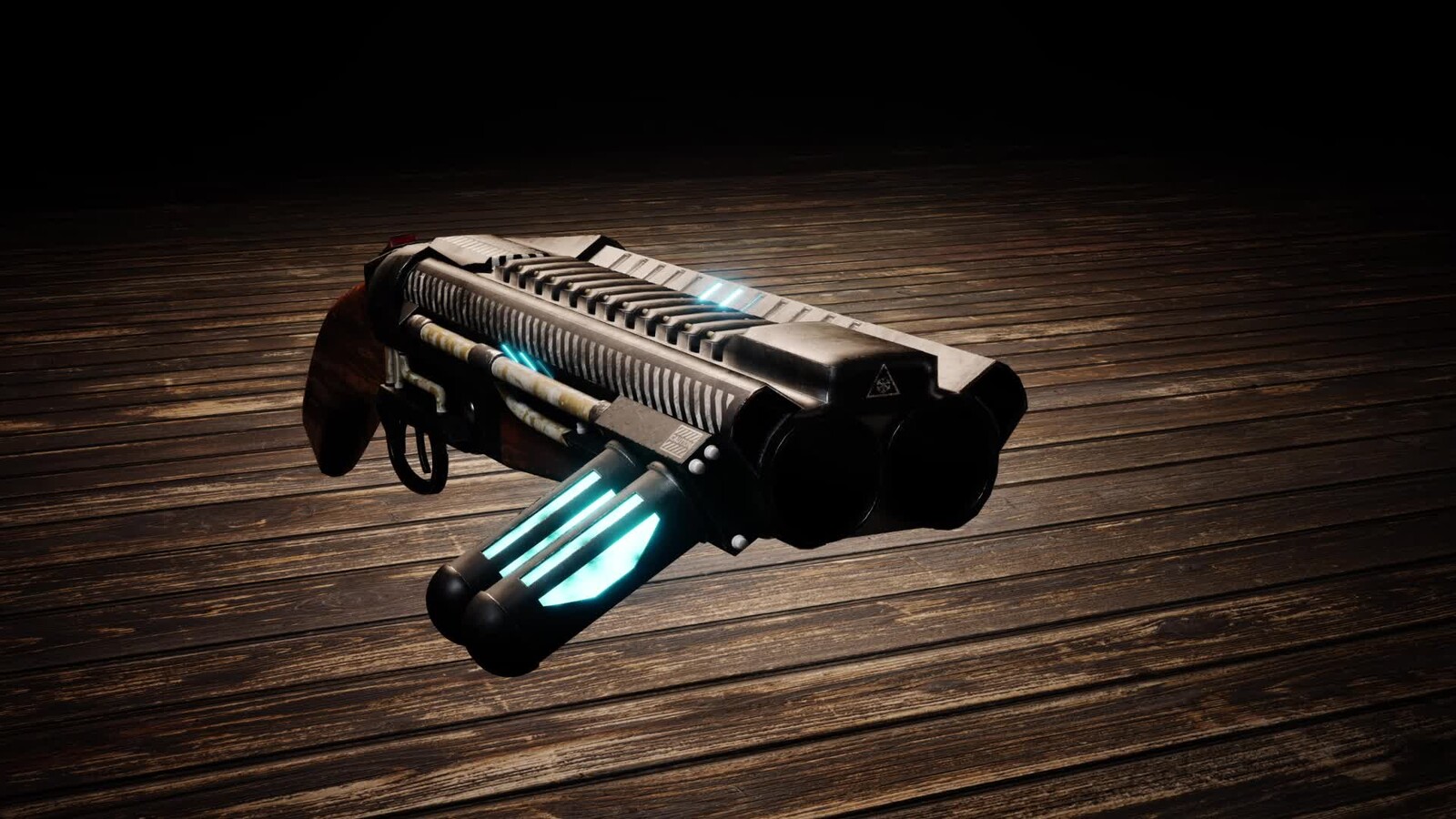 Cryo Shotgun - Modular Game Asset