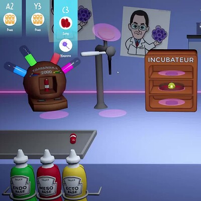 CELL CONTROL - Scientific Game Jam 2025 - Lyon