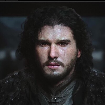 Jon Snow, Likeness Sculpture