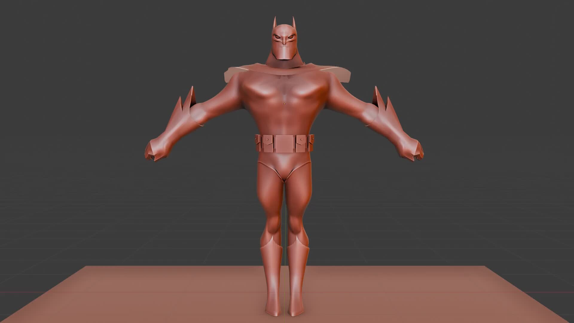 ArtStation - The Batman animated series sculpt