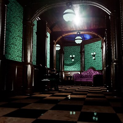 Victorian Hallway - Environment Study
