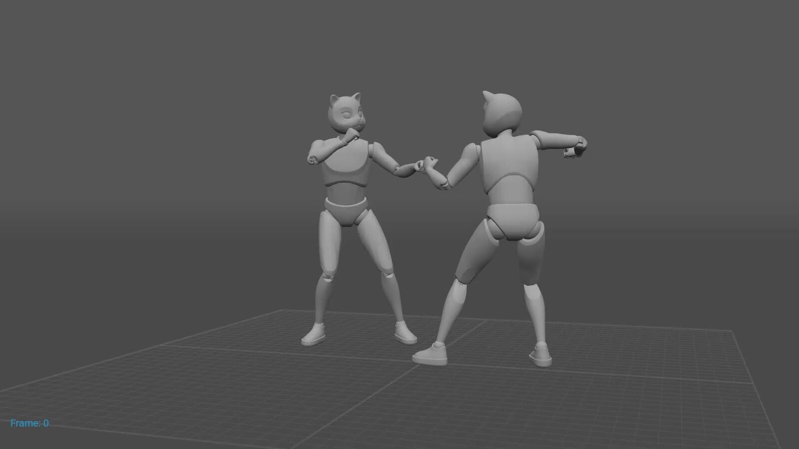 General 3D animation tests via Casceduer