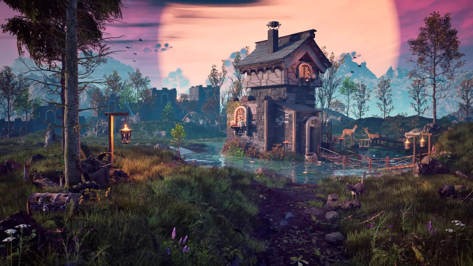 Lake House Environment by Salwa Baraka