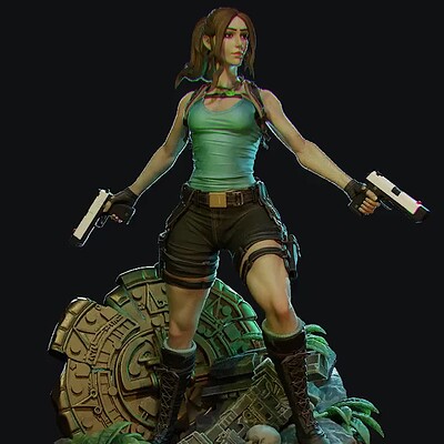 Lara Croft | Tomb Raider: Legacy of Atlantis fan art