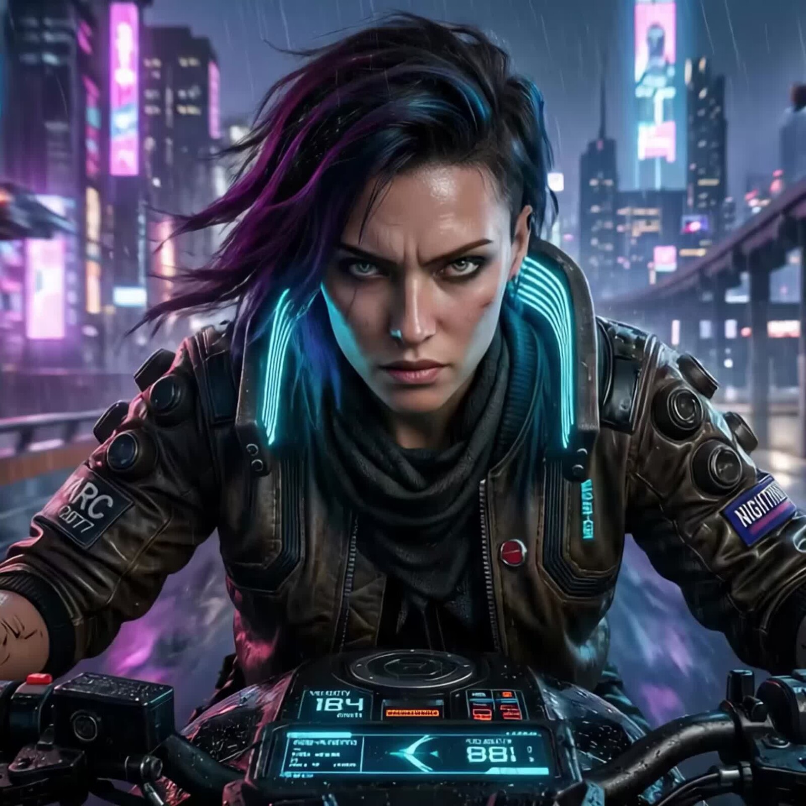 Ashes in the Flood - Cyberpunk Experiment