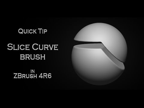 ArtStation - Quick tip tutorial: How to properly use Slice Curve Brush ...