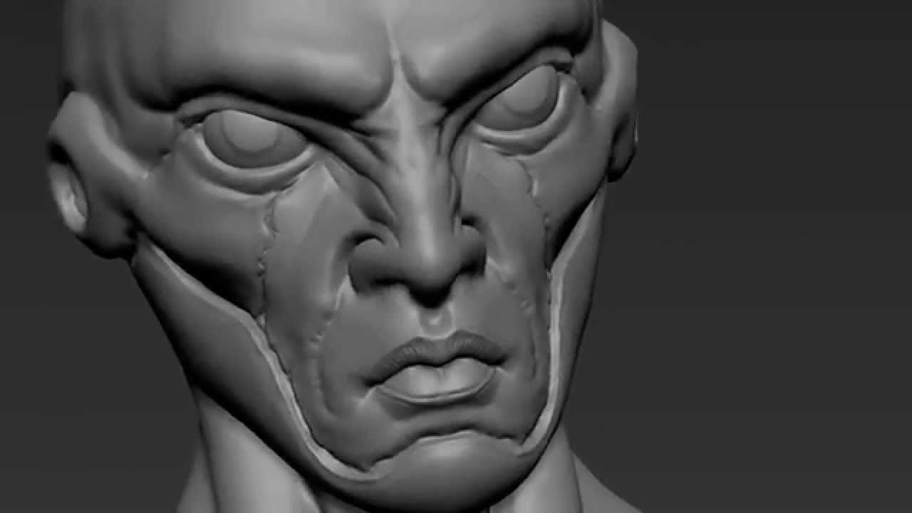 ArtStation Bust sculpting