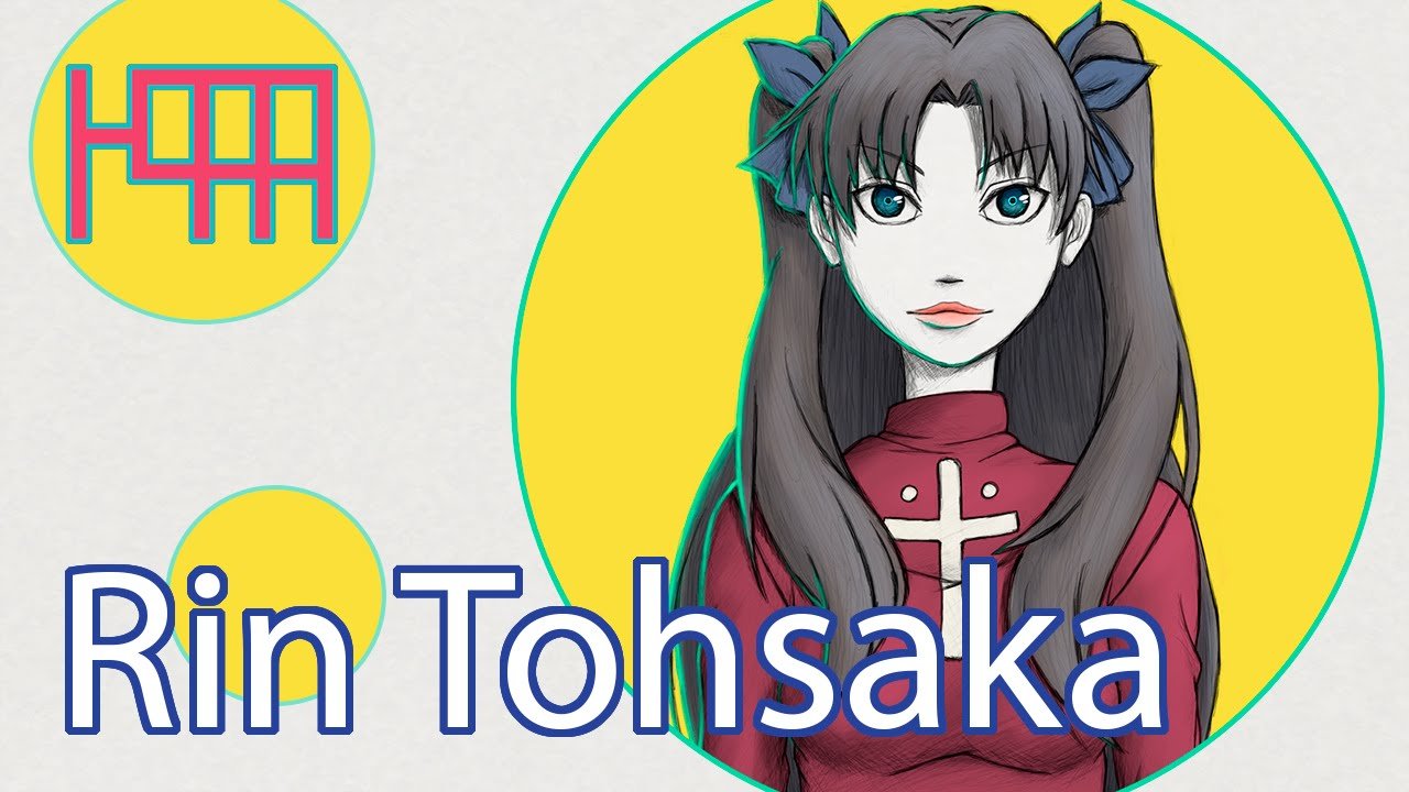 ArtStation - Rin Tohsaka (Speedpaint) Rin Tohsaka from Fate/kaleid ...