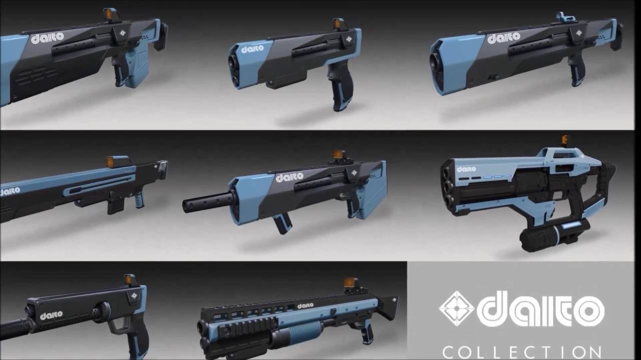 Daito Foundry Destiny Concept Weapon Design, David Riall.