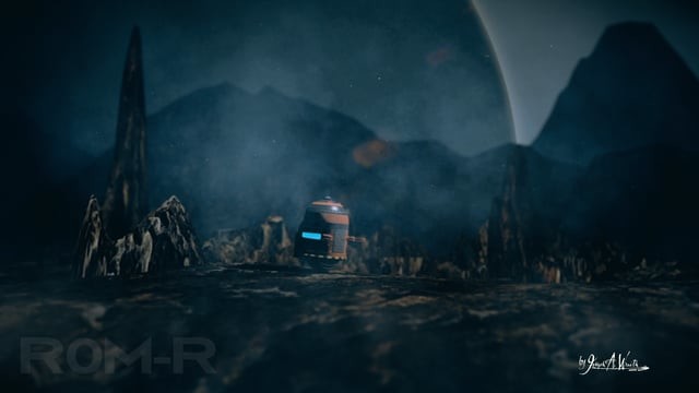 Outside Earth Series - Robot Character Scene Test