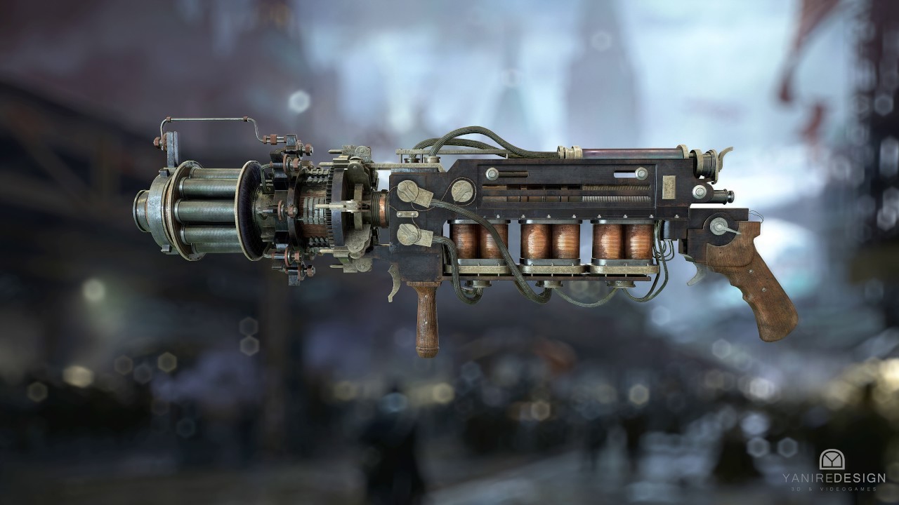 ArtStation Lightning Gun The Order 1886