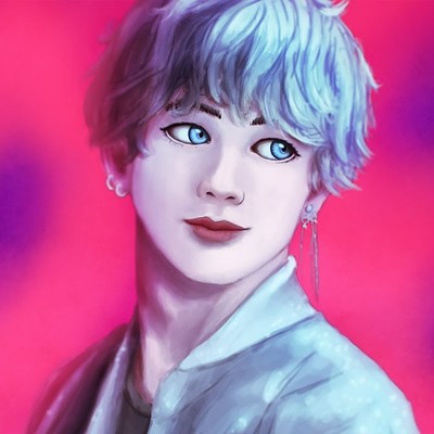 Artstation Natsuki Nitou Kokoro Ga Sakebitagatterunda Speedpaint 仁藤 菜月 心が叫びたがってるんだ