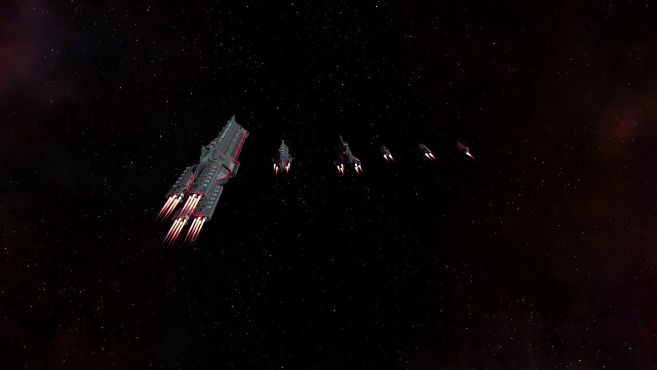 ArtStation - Endless Space 2 - United Empire Spaceship VFX