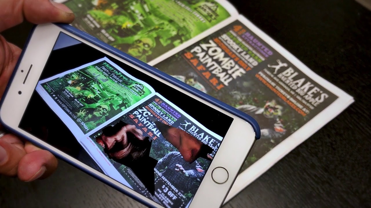 Fear Finder Magazine - Augmented Reality App
