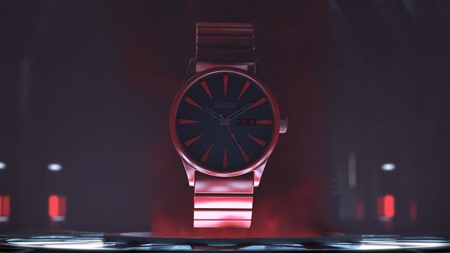 Nixon on sale sentry red