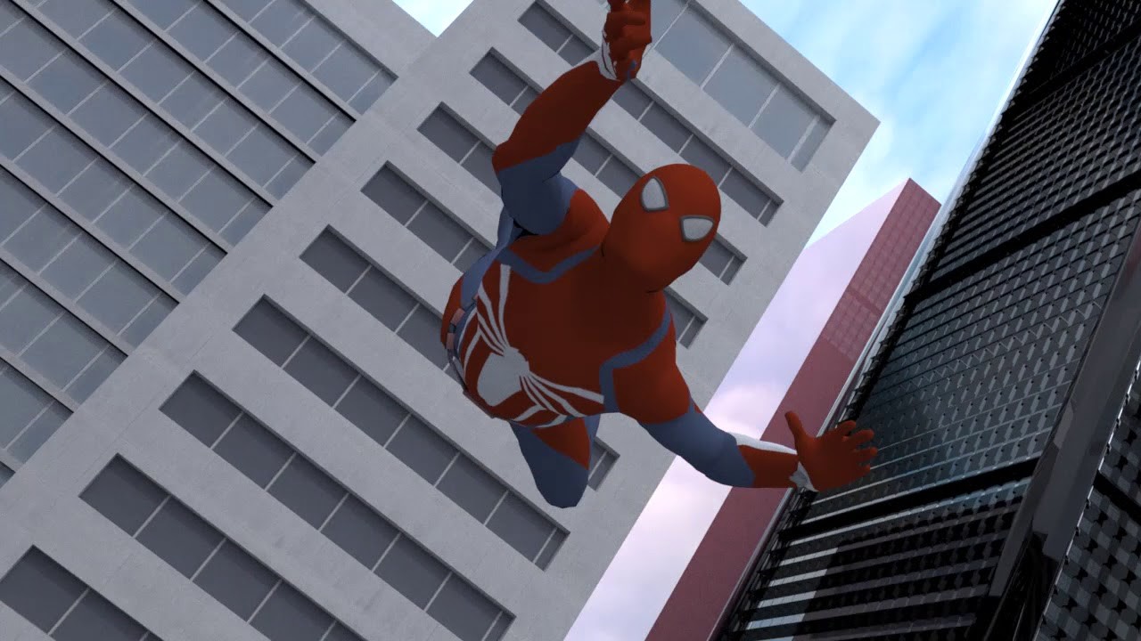 ArtStation Friendly Neighborhood Spiderman Animation Test