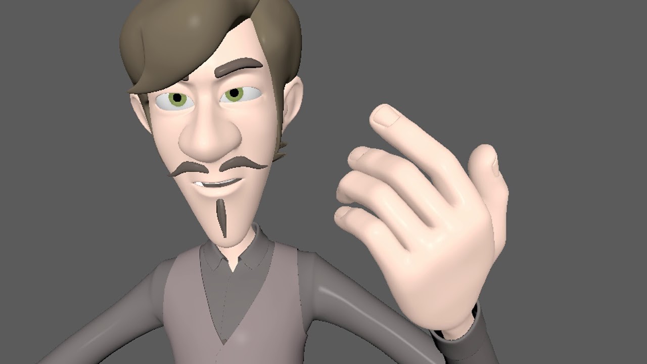 ArtStation - Dialogue animation in maya