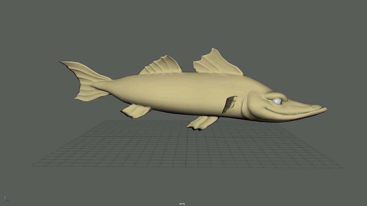 ArtStation - Fish Idle Animation