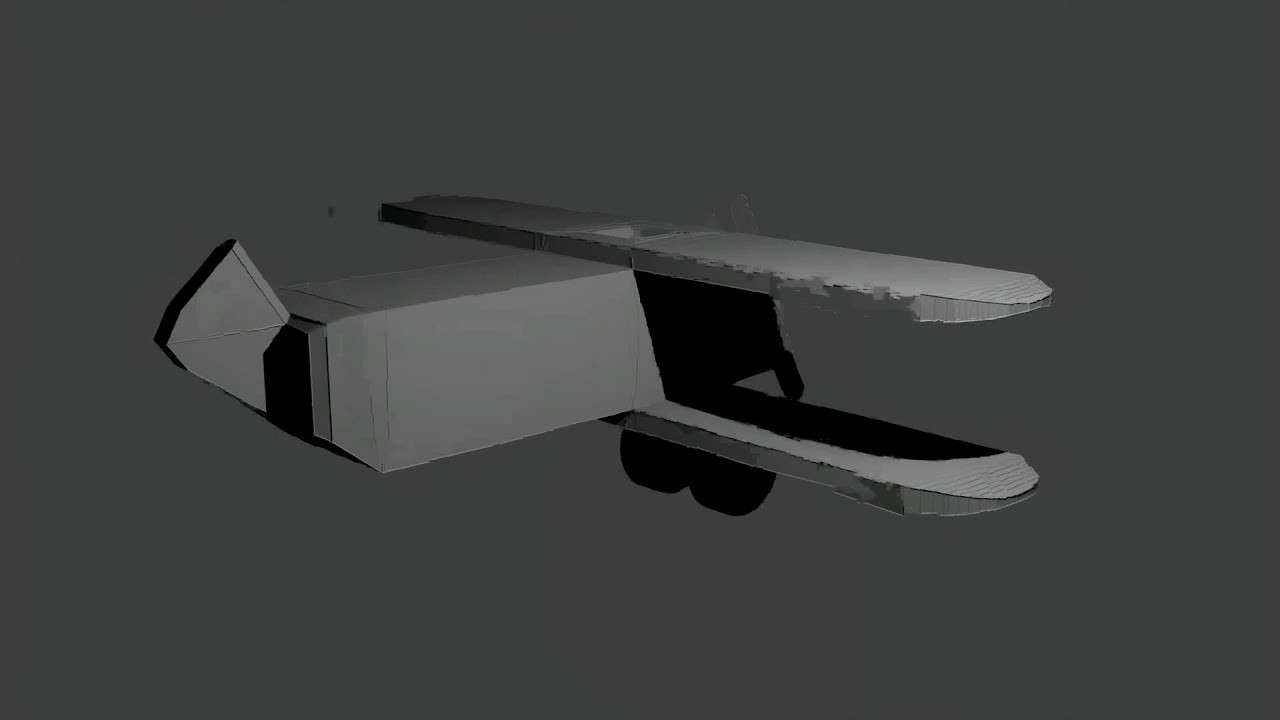 ArtStation - Simple Box Model Plane