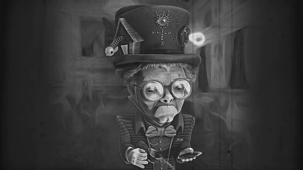 ArtStation - Mad Hatter Old Timey Film