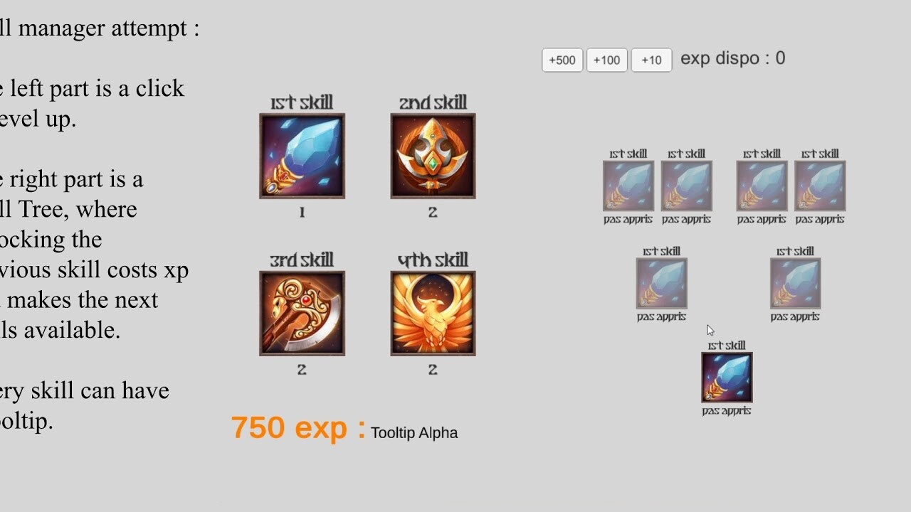 ArtStation Unity SkillTree