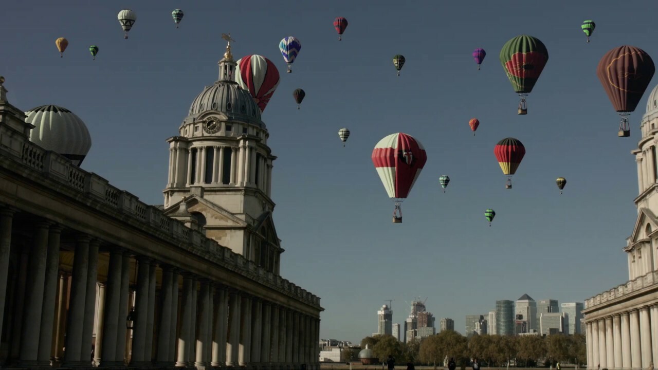 ArtStation Hot Air Balloons Over Greenwich