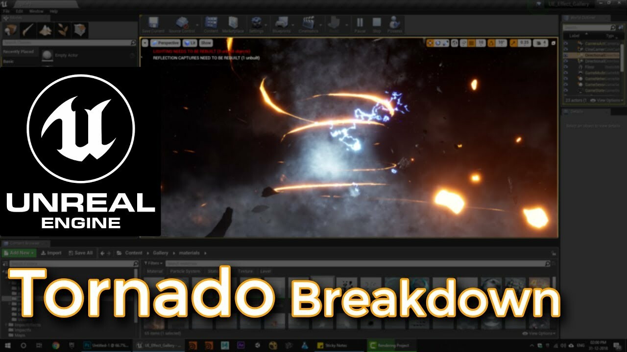 ArtStation - Unreal Engine Tornado Breakdown