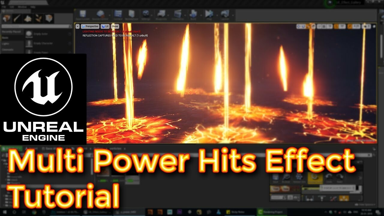 ArtStation - Unreal Engine Multi Power Hits Effect Tutorial, Ashif Ali