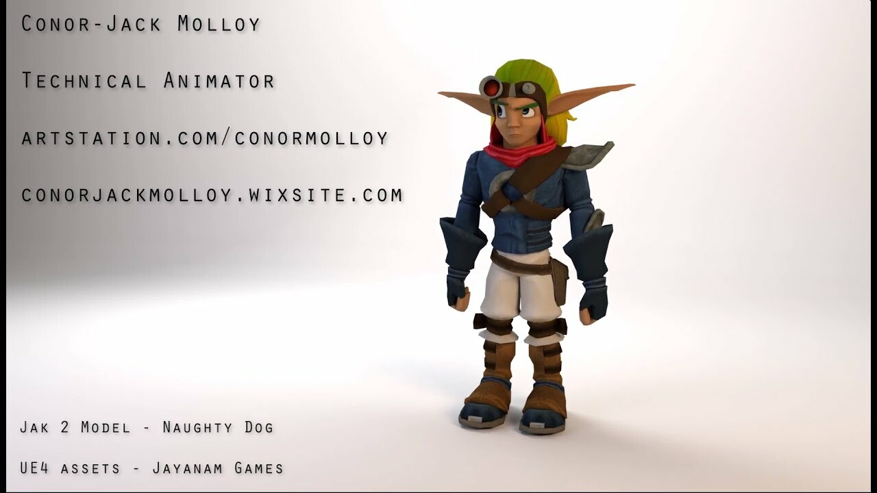 This is my Technical Animator Show reel, demonstrating my Jak 2 character r...