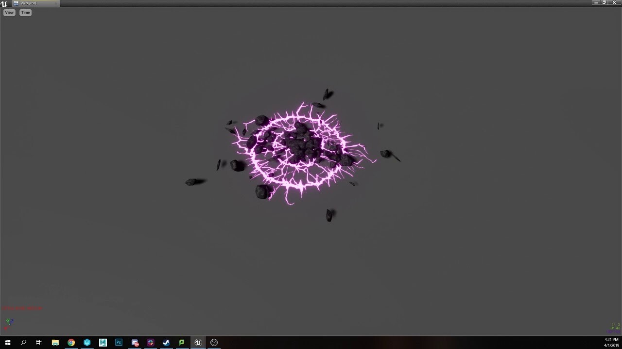 ArtStation - Hard Light Vector Boss VFX