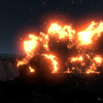 Artstation Fire Storm Final