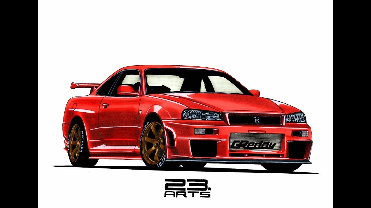 ArtStation - Skyline R34