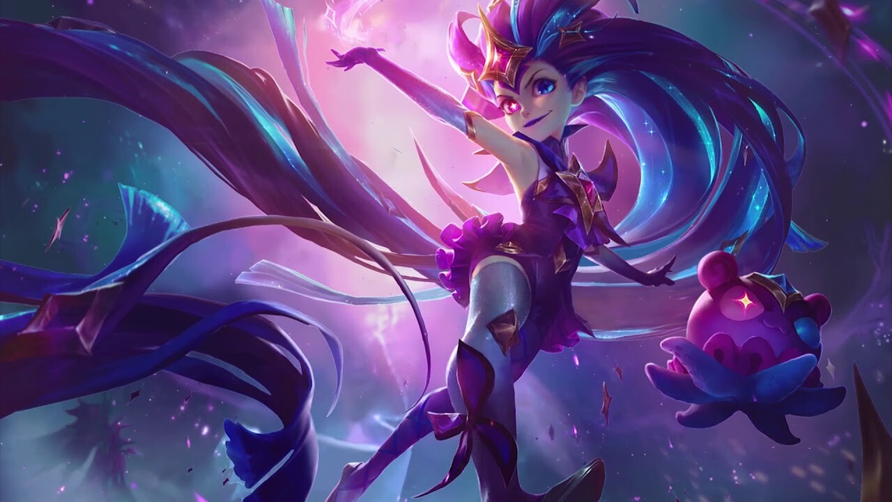 ArtStation - Star Guardian Zoe Animated Illustration - League of ...