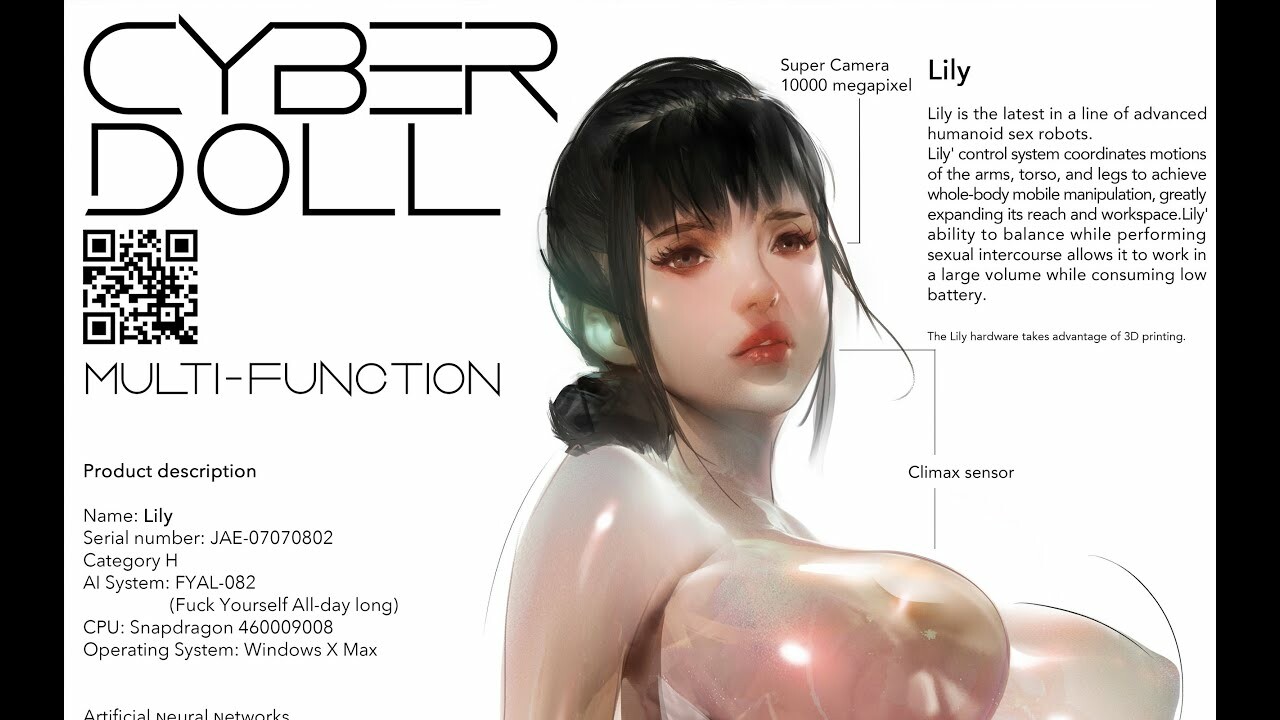 cyber doll lilly