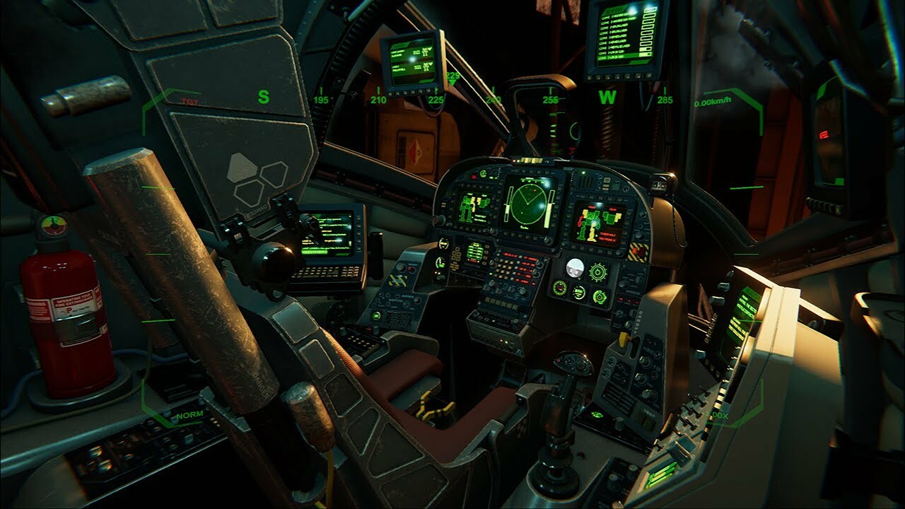 ArtStation - BattleMech Clan Timber-Wolf (1995) Cockpit view