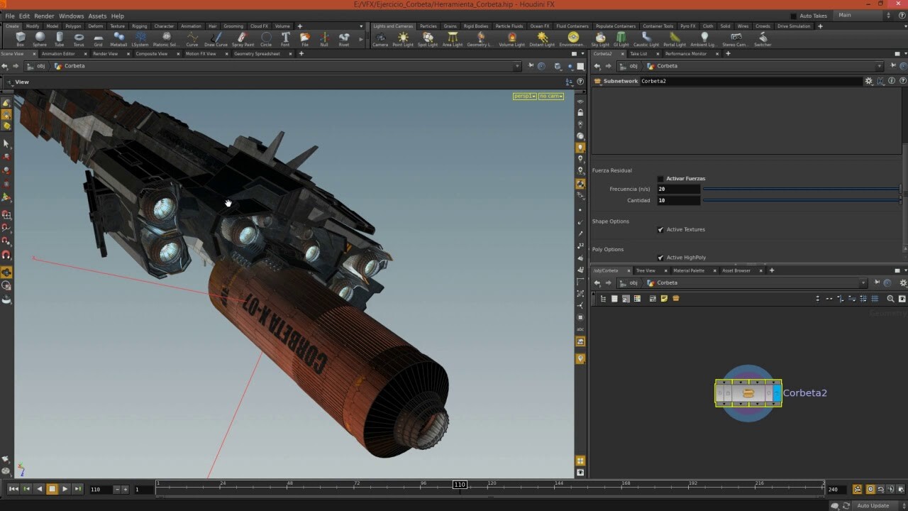 ArtStation Houdini procedural modeling tool