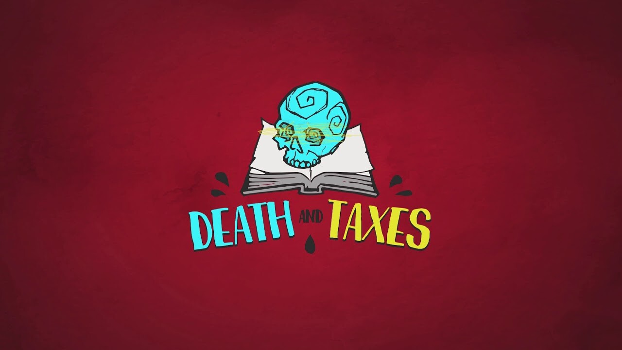 ArtStation - Death and Taxes Logo